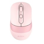 Миша A4Tech Fstyler FB10C, Pink, USB, бездротова, оптична, BT+RF (Combo), 1200/1600/2000/2400 dpi, 125 Hz, 4 кнопки, вбудований Li акумулятор
