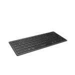 Клавіатура A4Tech FX61 "Fstyler", Black/Grey, USB, біле LED підсвічування, компактна, ультратонка, перемикачі Scissor, 12 мультимедійних кнопок, захист від бризок, 1.5 м, UA/RU/US - Зображення 3