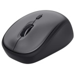Миша бездротова Trust Yvi+ Silent, Grey/Black, USB, оптична, 800/1600 dpi, 4 кнопки, гніздо для зберігання приймача USB, 1xAA (24549) - Зображення 2