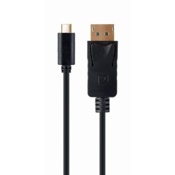 Кабель DisplayPort (M) - Type-C (M), 2 м, Black, Cablexpert, 4K, 60 Гц (A-CM-DPM-01)