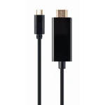 Кабель HDMI (M) - Type-C (M), 2 м, Black, Cablexpert, 4K / 60 Гц (A-CM-HDMIM-02)