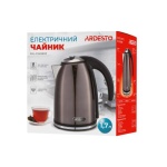 Електрочайник Ardesto EKL-F340BRZ, Bronze, 2200 Вт, 1.7 л, дисковий, індикатор роботи, корпус пластик/метал, захист від перегріву та автоматичне відключення при відсутності води - Зображення 5