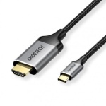 Кабель HDMI (M) - Type-C (M), 1.8 м, Black, Choetech, 4K / 60 Гц (CH0021-BK)