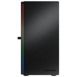 Корпус Cougar Purity RGB Black, без БЖ, Micro ATX / Mini ITX, USB 3.0 x2, USB 2.0 x1, RGB підсвічування, 1x120 ARGB, загартоване скло, 200x392x360 мм - Зображення 2
