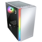 Корпус Cougar Purity RGB White, без БЖ, Micro ATX / Mini ITX, USB 3.0 x2, USB 2.0 x1, RGB підсвічування, 1x120 ARGB, загартоване скло, 200x392x360 мм - Зображення 3