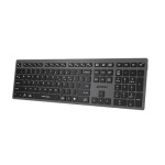 Клавіатура бездротовa A4tech FBX50C Grey, Bluetooth/2.4 ГГц, Fstyler Compact Size keyboard, USB, 300 мАгод - Зображення 3