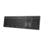 Клавіатура бездротовa A4tech FBX50C Grey, Bluetooth/2.4 ГГц, Fstyler Compact Size keyboard, USB, 300 мАгод - Зображення 3