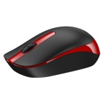 Миша бездротова Genius NX-7007, Black/Red, USB 2.4 GHz, оптична (сенсор BlueEye), 1200 dpi, 3 конпки, 1xAA - Зображення 3