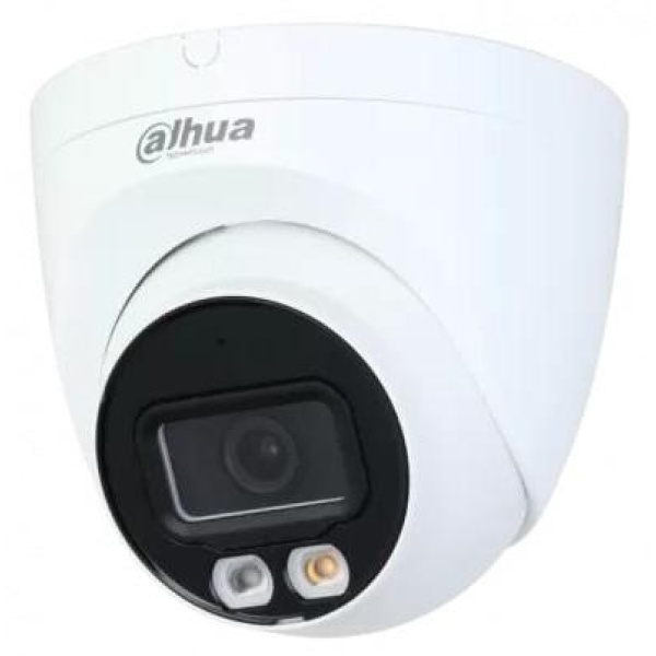 IP камера Dahua DH-IPC-HDW2449T-S-IL (2.8), 4 МП WizSense, 1/2.9", день/ніч, ІЧ підсвічування 30/30 м, H.265, H.264, H.264H, Smart H.265+, Smart H.264+, RJ-45, PoE, IP67, 101 × Φ110 мм, 370г