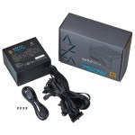 Блок живлення 750 Вт, AZZA, Black, 80+ Gold, 12 см, 3xMolex / 6xSATA / 1x16-pin / 4x6+2-pin / 1x20+4-pin / 2x4+4-pin, захист UVP/OVP/OPP/OCP/SCP/OTP (PSAZ-750G ATX3.0) - Зображення 3