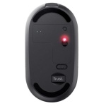 Миша бездротова Trust Puck, Black, USB (2.4GHz) / Bluetooth, оптична, 800 - 1600 dpi, 4 кнопки, гніздо для зберігання приймача, акумулятор (24059) - Зображення 4