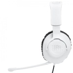 Навушники JBL Quantum 100P Console, White, 3.5 мм, мікрофон, динаміки 40 мм, технологія "QuantumSOUND Signature", 1.2 м (JBLQ100PWHTBLU) - Зображення 3