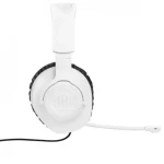 Навушники JBL Quantum 100P Console, White, 3.5 мм, мікрофон, динаміки 40 мм, технологія "QuantumSOUND Signature", 1.2 м (JBLQ100PWHTBLU) - Зображення 4