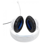 Навушники JBL Quantum 100P Console, White, 3.5 мм, мікрофон, динаміки 40 мм, технологія "QuantumSOUND Signature", 1.2 м (JBLQ100PWHTBLU) - Зображення 6