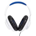 Навушники JBL Quantum 100P Console, White, 3.5 мм, мікрофон, динаміки 40 мм, технологія "QuantumSOUND Signature", 1.2 м (JBLQ100PWHTBLU) - Зображення 8