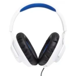 Навушники JBL Quantum 100P Console, White, 3.5 мм, мікрофон, динаміки 40 мм, технологія "QuantumSOUND Signature", 1.2 м (JBLQ100PWHTBLU) - Зображення 8