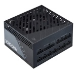 Блок живлення 1000 Вт, AZZA, Black, модульний, 80+ Platinum, 12 см, 4xMolex / 12xSATA / 4x6+2-pin / 1x16-pin / 1x20+4-pin / 2x4+4-pin, захист UVP/OVP/OPP/OCP/SCP/OTP/AFC/SIP (PSAZ-1000P)