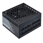 Блок живлення 1000 Вт, AZZA, Black, модульний, 80+ Platinum, 12 см, 4xMolex / 12xSATA / 4x6+2-pin / 1x16-pin / 1x20+4-pin / 2x4+4-pin, захист UVP/OVP/OPP/OCP/SCP/OTP/AFC/SIP (PSAZ-1000P)