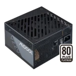 Блок живлення 1000 Вт, AZZA, Black, модульний, 80+ Platinum, 12 см, 4xMolex / 12xSATA / 4x6+2-pin / 1x16-pin / 1x20+4-pin / 2x4+4-pin, захист UVP/OVP/OPP/OCP/SCP/OTP/AFC/SIP (PSAZ-1000P) - Зображення 2