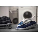 Праска Ardesto IR-C2232-BL, White/Blue, 2200W, кераміка, паровий удар, постійний пар 35г/хв, резервур 320мл, вертикальне відпарювання, захист від кальцинації, антикрапля, плавне регулювання потужності пари, автоматичне відключення - Зображення 8
