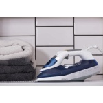 Праска Ardesto IR-C2232-BL, White/Blue, 2200W, кераміка, паровий удар, постійний пар 35г/хв, резервур 320мл, вертикальне відпарювання, захист від кальцинації, антикрапля, плавне регулювання потужності пари, автоматичне відключення - Зображення 9