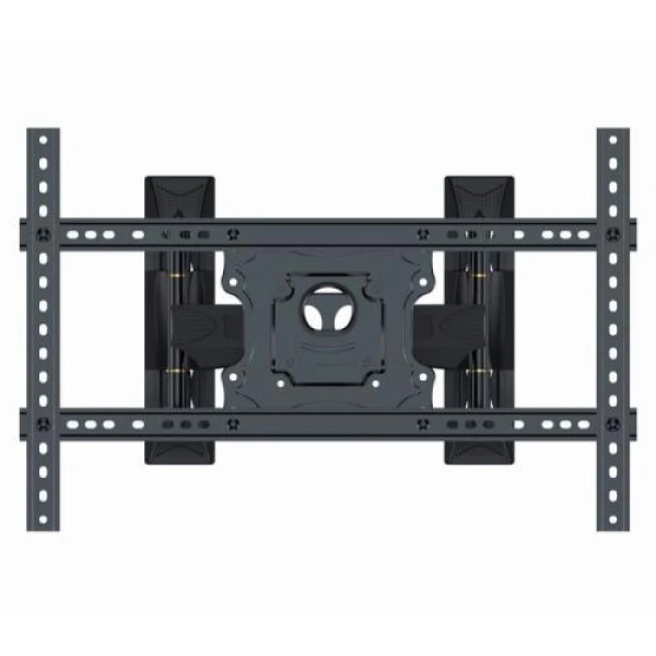 Настінне кріплення LCD/Plasma TV 32-75" Gembird WM-75ST-02 чорне, навантаження: до 45 кг, нахил: до -5°/+8°, поворот: ±50°, відступ від стіни 55-490мм, VESA 600x400 мм