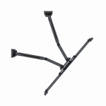 Настінне кріплення LCD/Plasma TV 32-75" Gembird WM-75ST-02 чорне, навантаження: до 45 кг, нахил: до -5°/+8°, поворот: ±50°, відступ від стіни 55-490мм, VESA 600x400 мм - Зображення 3