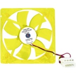 Вентилятор 90 мм, Cooling Baby 9025 4PS yellow, 90x90x25мм SB 12В 0,18А 25 дБ, 1400-2500 об/хв 4pin PWM
