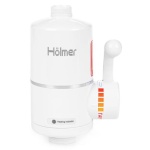 Водонагрівач проточний Holmer HHW-303SH, White, 3000W, механічне керування, IPX4, з лійкою для душу та пристроєм захисного відключення, захист від включення без води, захист від перегріву - Зображення 5