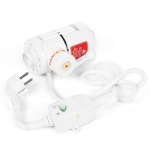 Водонагрівач проточний Holmer HHW-303SH, White, 3000W, механічне керування, IPX4, з лійкою для душу та пристроєм захисного відключення, захист від включення без води, захист від перегріву - Зображення 6