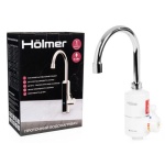 Водонагрівач проточний Holmer HHW-303SH, White, 3000W, механічне керування, IPX4, з лійкою для душу та пристроєм захисного відключення, захист від включення без води, захист від перегріву - Зображення 9