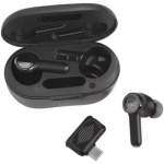 Навушники JBL Quantum TWS, Black, Bluetooth, мікрофон, чохол з функцією зарядки, технологія "Pure Bass" (JBLQUANTUMTWSBLK) - Зображення 5