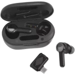 Навушники JBL Quantum TWS, Black, Bluetooth, мікрофон, чохол з функцією зарядки, технологія "Pure Bass" (JBLQUANTUMTWSBLK) - Зображення 5