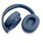 Навушники бездротові JBL Tune 770NC, Blue, Bluetooth, мікрофон, акумулятор 690 mAh, технологія "Pure Bass", кнопки на чашках навушників, швидка зарядка (JBLT770NCBLU) - Зображення 9