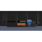 Роутер TP-LINK Archer AX72 Pro, Black, WiFi 6 (2.4GHz до до 574 Мбіт/с / 5GHz до до 4804 Мбіт/с), 1x2.5GWAN / 1xGWAN / 4xGLAN, USB 3.0, 6 незнімних антен - Зображення 2