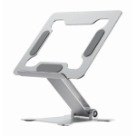 Підставка для ноутбука до 15.6" Gembird NBS-D1-03, Silver, алюмінієва