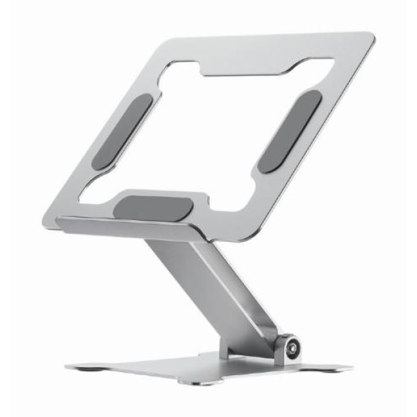Підставка для ноутбука до 15.6" Gembird NBS-D1-03, Silver, алюмінієва