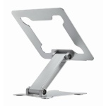 Підставка для ноутбука до 15.6" Gembird NBS-D1-03, Silver, алюмінієва - Зображення 3
