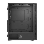 Корпус Montech X3 GLASS, Black, Mid Tower, без БЖ, для ATX / Micro ATX / Mini ITX, 1xUSB 3.0 / 2xUSB 2.0, макс. CPU - 160 мм / GPU - 305 мм, 3x140 мм LED "Rainbow" / 3x120 мм LED "Rainbow", бічна панель із загартованого скла - Зображення 2