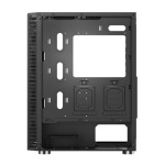 Корпус Montech X3 GLASS, Black, Mid Tower, без БЖ, для ATX / Micro ATX / Mini ITX, 1xUSB 3.0 / 2xUSB 2.0, макс. CPU - 160 мм / GPU - 305 мм, 3x140 мм LED "Rainbow" / 3x120 мм LED "Rainbow", бічна панель із загартованого скла - Зображення 3
