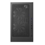 Корпус Montech X3 GLASS, Black, Mid Tower, без БЖ, для ATX / Micro ATX / Mini ITX, 1xUSB 3.0 / 2xUSB 2.0, макс. CPU - 160 мм / GPU - 305 мм, 3x140 мм LED "Rainbow" / 3x120 мм LED "Rainbow", бічна панель із загартованого скла - Зображення 5