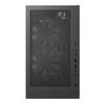 Корпус Montech X3 MESH, Black, Mid Tower, без БЖ, для ATX / Micro ATX / Mini ITX, 1xUSB 3.0 / 2xUSB 2.0, макс. CPU - 160 мм / GPU - 305 мм, 3x140 мм LED "Rainbow" / 3x120 мм LED "Rainbow", бічна панель із загартованого скла - Зображення 5