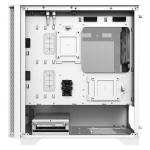 Корпус Montech AIR 100 ARGB, White, Mini Tower, без БЖ, для Micro ATX / Mini ITX, 2xUSB 3.0 / 1xUSB 2.0, макс. CPU - 161 мм / GPU - 330 мм, 4x120 мм ARGB, бічна панель із загартованого скла - Зображення 3