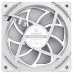 Вентилятор 120 мм, GameMax KF300, White, 3 шт, 120х120х25 мм, RGB підсвічування, 800-1600 об/хв, 31.2 дБ, 4-pin (PWM) / 3-pin (RGB), Hydraulic Bearing, ARGB HUB, пульт ДК (KF300 WH) - Зображення 5