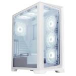 Корпус Frontier YETI White, Mid Tower, без БЖ, ATX / Micro ATX / Mini ITX, CPU - 165 мм, VGA - 390 мм, 2xUSB 2.0, 2xUSB 3.0, 1xType-C, 6x120 мм ARGB