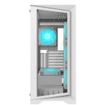 Корпус Frontier YETI White, Mid Tower, без БЖ, ATX / Micro ATX / Mini ITX, CPU - 165 мм, VGA - 390 мм, 2xUSB 2.0, 2xUSB 3.0, 1xType-C, 6x120 мм ARGB - Зображення 3