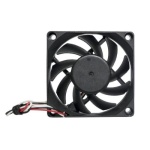 Вентилятор 70 мм, Cooling Baby 7015 3PS, Black, 70x70x15 мм, 3000 об/хв, 24.3 дБ, 3-pin - Зображення 3