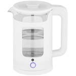 Електрочайник Ardesto EKL-T31GW, White, 1350W, 1.5л, дисковий, скло, індикатор рівня води, підсвічування, відключення при недостатній кількості води - Зображення 2