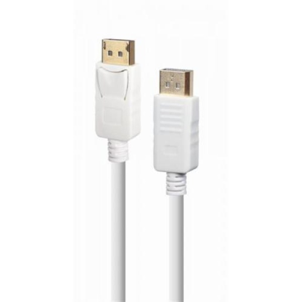 Кабель DisplayPort (M) - DisplayPort (M), 1.8 м, White, Cablexpert, V1.2, 60 Гц (CC-DP2-6-W)