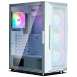 Корпус Zalman i3 NEO, White, Mid Tower, без БЖ, для ATX / Micro ATX / Mini ITX, 2xUSB 3.0 / 1xUSB 2.0, макс. CPU - 162 мм / VGA - 355 мм, 4x120 мм RGB, бічна панель із загартованого скла - Зображення 2